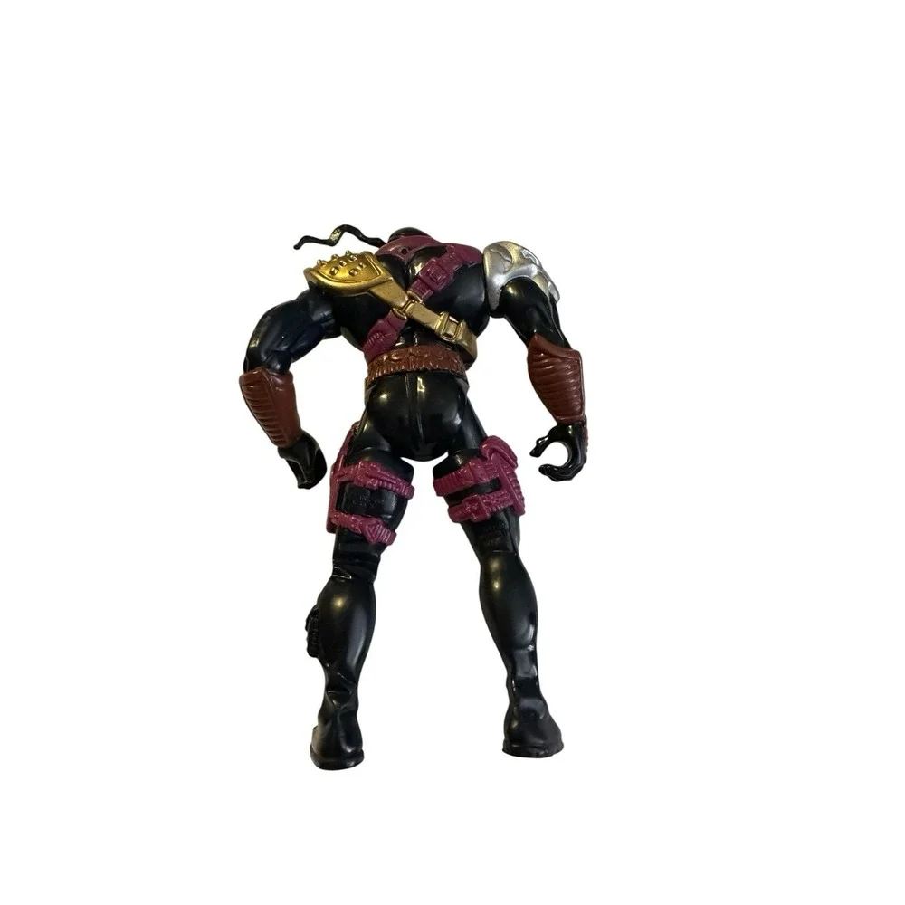 Vintage GI Joe Extreme Iron Klaw Action Figure Hasbro 5 inch Black Purple 1996